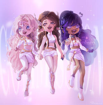 rendered chibi full body